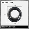 G-PLUS Fog Lamp Light Bezel Compatible with LR4 2010-2014 Black