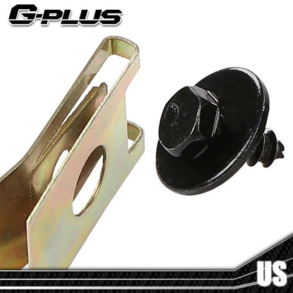 G-PLUS Metal automobile screw body fender bumper retainer U-nut clip gasket fastener 40Pcs Compatible with BMW 1er - E81 - E82 - E87 - E88 - F20