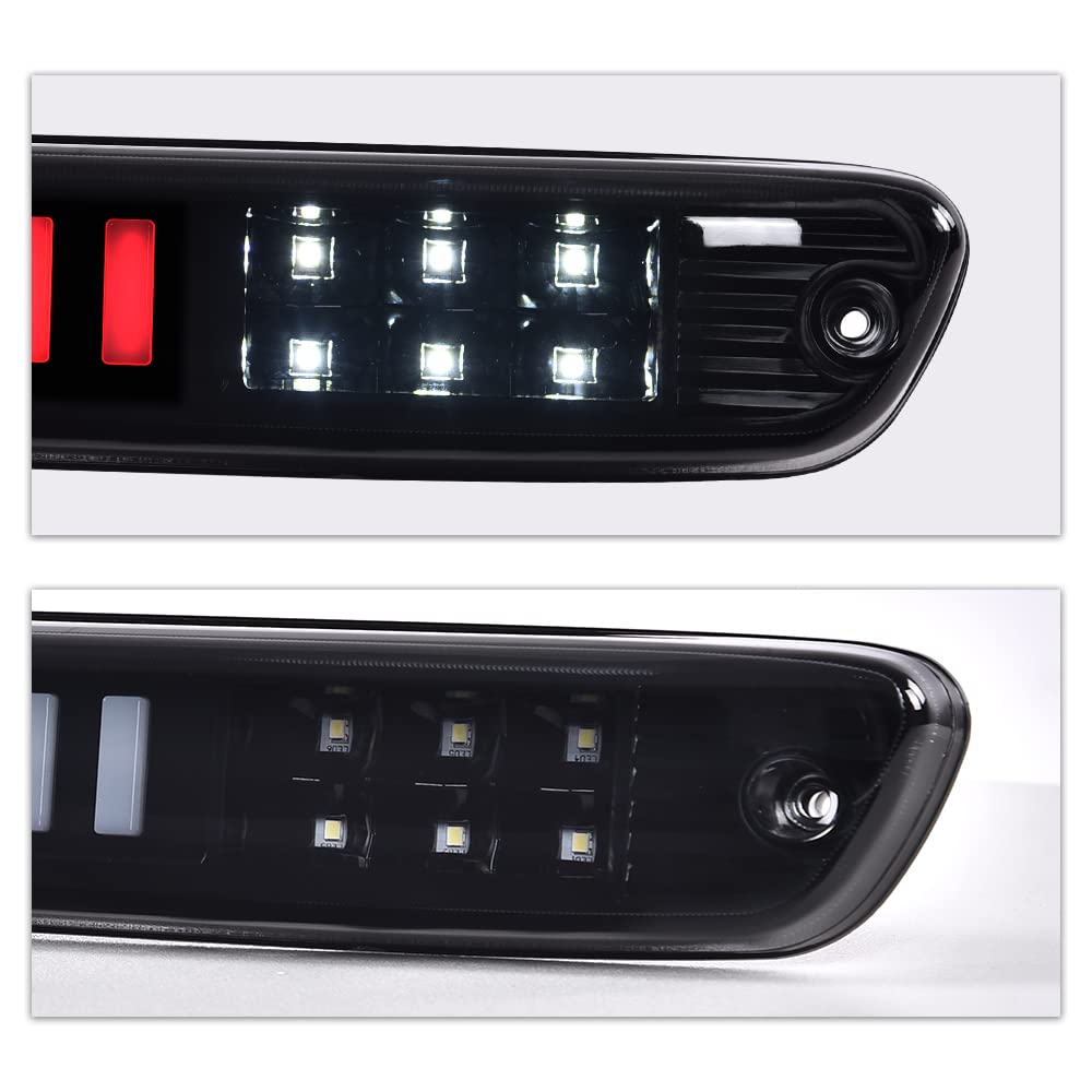 G-PLUS Car Tail Light Rear Third Stop I Brake Light Lamp Compatible with 2004-2012 Chevy Colorado/GMC Canyon 2006-2008 Isuzu I-Series 15286505 25971002 25821852