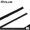 G-PLUS Tailgate Tail Gate Window Sweep Weatherstrip Seal Set Right & Left Side Windshield Trim Molding Compatible with 1978-1996 Ford Bronco D8TZ9841610/2072/FO1930103