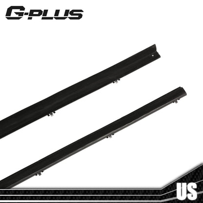 G-PLUS Tailgate Tail Gate Window Sweep Weatherstrip Seal Set Right & Left Side Windshield Trim Molding Compatible with 1978-1996 Ford Bronco D8TZ9841610/2072/FO1930103