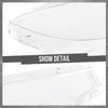 G-PLUS Headlight Lens Cover Compatible with BMW 4-Series F32 F33 F36 2018-2020 Fit BMW M4 F82 F83 2018-2020 Left & Right Pair Front Headlamp Lens Cover Clear