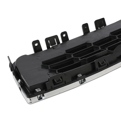 G-PLUS Front Upper Bumper Grille Grill Chrome Compatible with 2012-2016 Chevy Sonic 95215846 Bumper Grille Trim