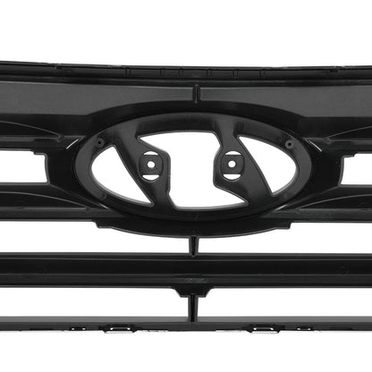 G-PLUS Grille Assembly Compatible with Hyundai Santa Fe Sport 2017 2018 ABS Plastic Grill 863514Z500, HY1200201