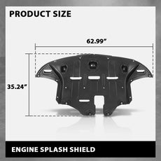 G-PLUS Engine Splash Shield for Hyundai Tucson 2016-2021 Front Additional Angle