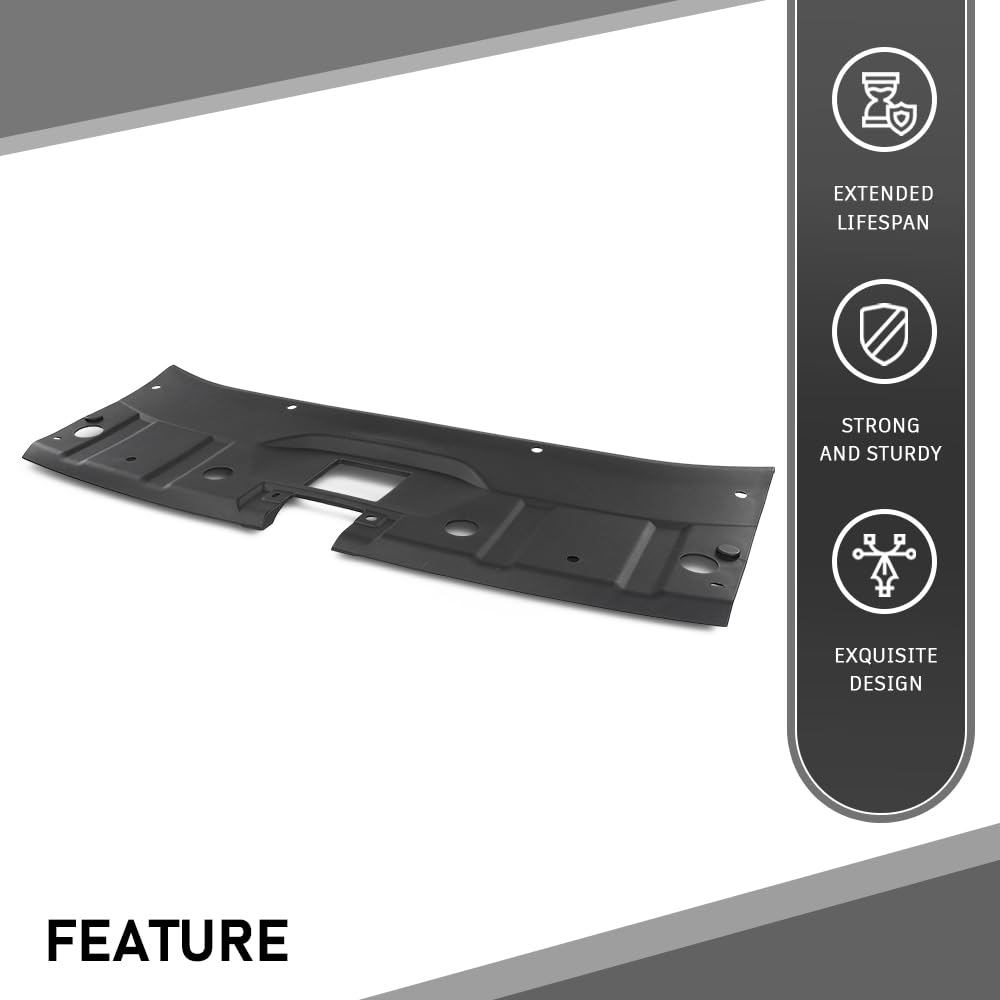 G-PLUS Radiator Cover Closeout Panel, Compatible with Jeep Grand Cherokee 2021-2023, 68374964AC, 68374964AB