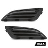 G-PLUS Pair Front Bumper Fog Light Lamp Cover, Compatible with Ford Fiesta 2014-2019, LH Driver & RH Passenger Side 2PCS, D2BZ15266AA, D2BZ15266BA