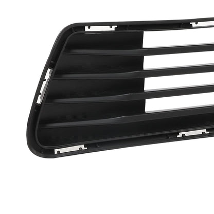 G-PLUS Front Bumper Lower Grille Insert & Fog Light Hole Covers Compatible with Toyota Camry 2012 2013 2014 Replace For TO1036128 TO1038147 TO1039147