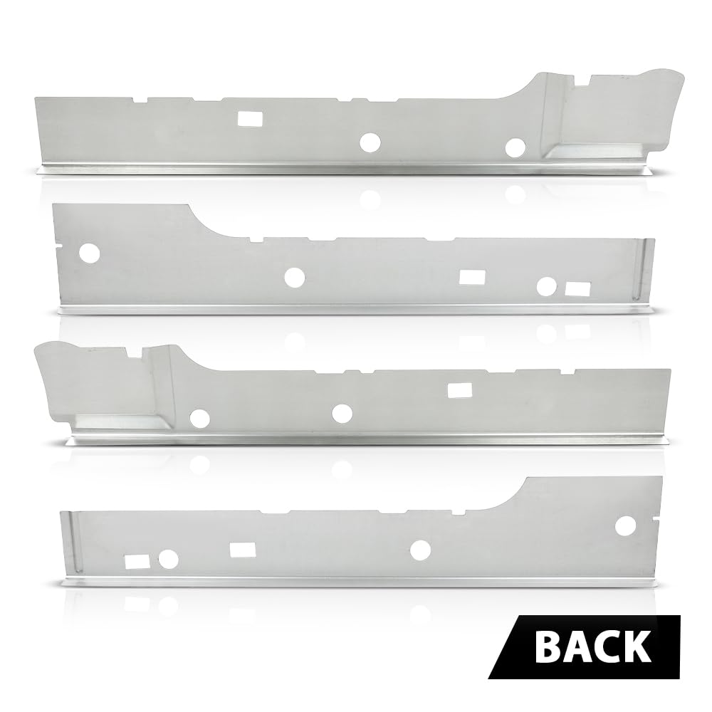 G-PLUS Pair Door Inner Rocker Panel, Compatible with Ford F150 Extended Cab 4 Door 2004-2008, LH Driver & RH Passenger 2PCS, Gray