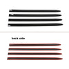 G-PLUS Outside Side Door Body Molding Trim Compatible with 2019-2021 Chevy Silverado 1500 Crew Cab ONLY Replacement Chrome Side Body Trim Molding