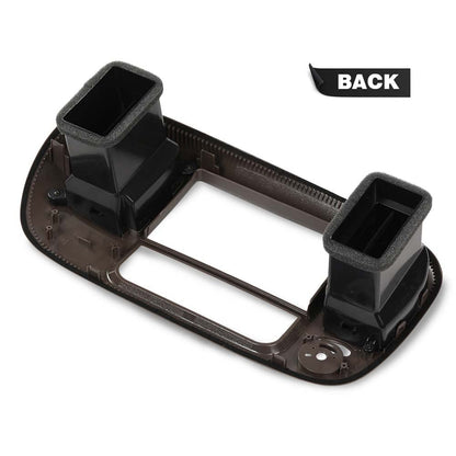 G-PLUS 1Set Center Dash Radio Surround Bezel Trim Panel Compatible with 2000-2003 Ford F150/2000-2002 Ford Expedition Brown Dashboard Cover
