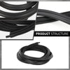 G-PLUS Front Door Weatherstrip Seal LH or RH Side Compatible with Chevy Silverado 1500 2007-2013,Fit Chevy Silverado 2500HD 3500HD 2007-2014,Fit GMC Sierra 1500 2500HD 3500HD 2007-2014