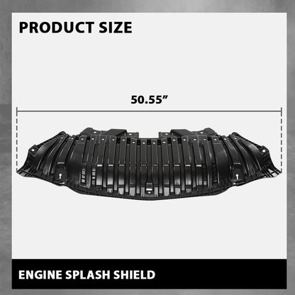 G-PLUS Front Engine Splash Shields Compatible with Benz C300 2016-2021 2055200000-PFM MB1228184
