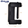 G-PLUS Universal Seat Belt Buckle Cover Replacement For Auto Car Seat Belt Buckle Clip Protector Trim Silicone Safety Accessories (Black)