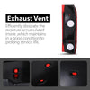 G-PLUS Red Lens Tail Lights Compatible with Truck Rear Side