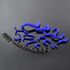 G-PLUS Silicone Radiator Hose Kit Clamps Compatible With 1990-1995 91 92 93 94 Toyota Pickup 3.0L V6 Blue