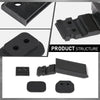 G-PLUS Rear Sliding Window Glass Latch Kit Set Compatible with Dodge D100 D150 D250 D350 Truck 1984-1993,Fit Dodge Ram 1994-2002,Fit Ford F1980-1994