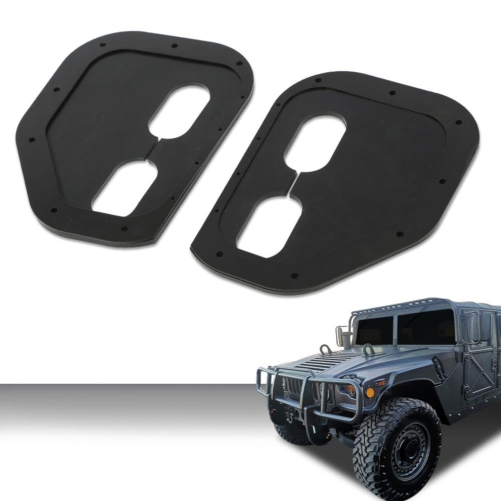G-PLUS Hood Rubber Seal Kit Compatible with All Hummer H1 or Military Hmmwv M998 M1045 M1114 M1151 M1123 Black