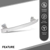 G-PLUS Front Bumper Reinforcement Beam, Compatible with Audi A8 S8 2011-2018, Aluminum Silvery, 4H0807109C, 4H0807109B