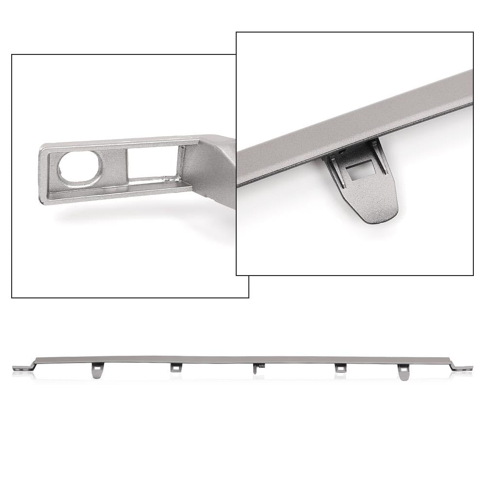 G-PLUS Chrome Front Bumper Lower Grille Grill Molding Trim Compatible with Toyota Camry SE XSE 2021 2022 Replacement for 5312206130 TO1044127
