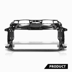 G-PLUS Radiator Core Support Panel for Porsche Panamera 2010-2016 Black Close-up View