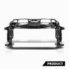 G-PLUS Front Radiator Core Support Panel Compatible with Porsche Panamera 970 2010-2016 97050448101, 970.504.481.01 Direct OE Replacement Black