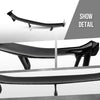 G-PLUS Rear Trunk Spoiler Wing Compatible with Chevy Camaro 2016 2017 2018 2019 2020 2021 ZL1 1LE Black