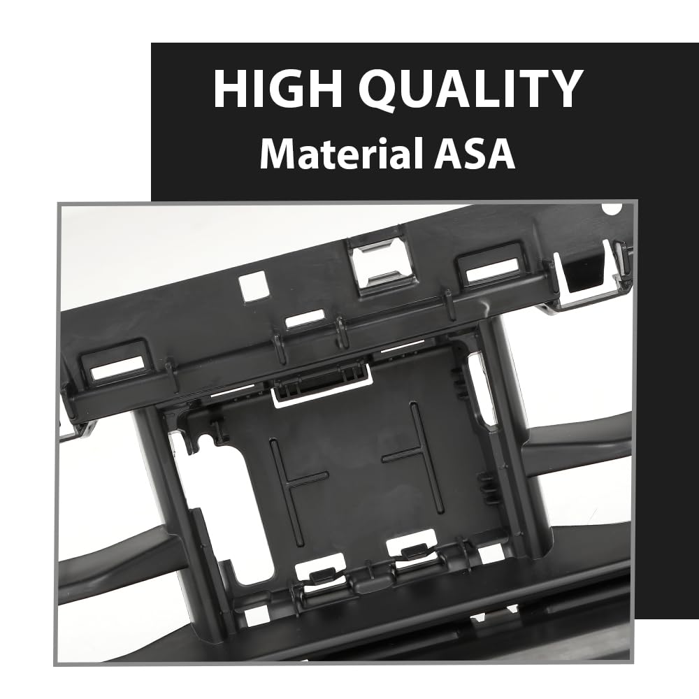G-PLUS Front Bumper Cover Grille Insert, Compatible with Audi Q3 2019-2024, 83A807683A9B9, 104-11644