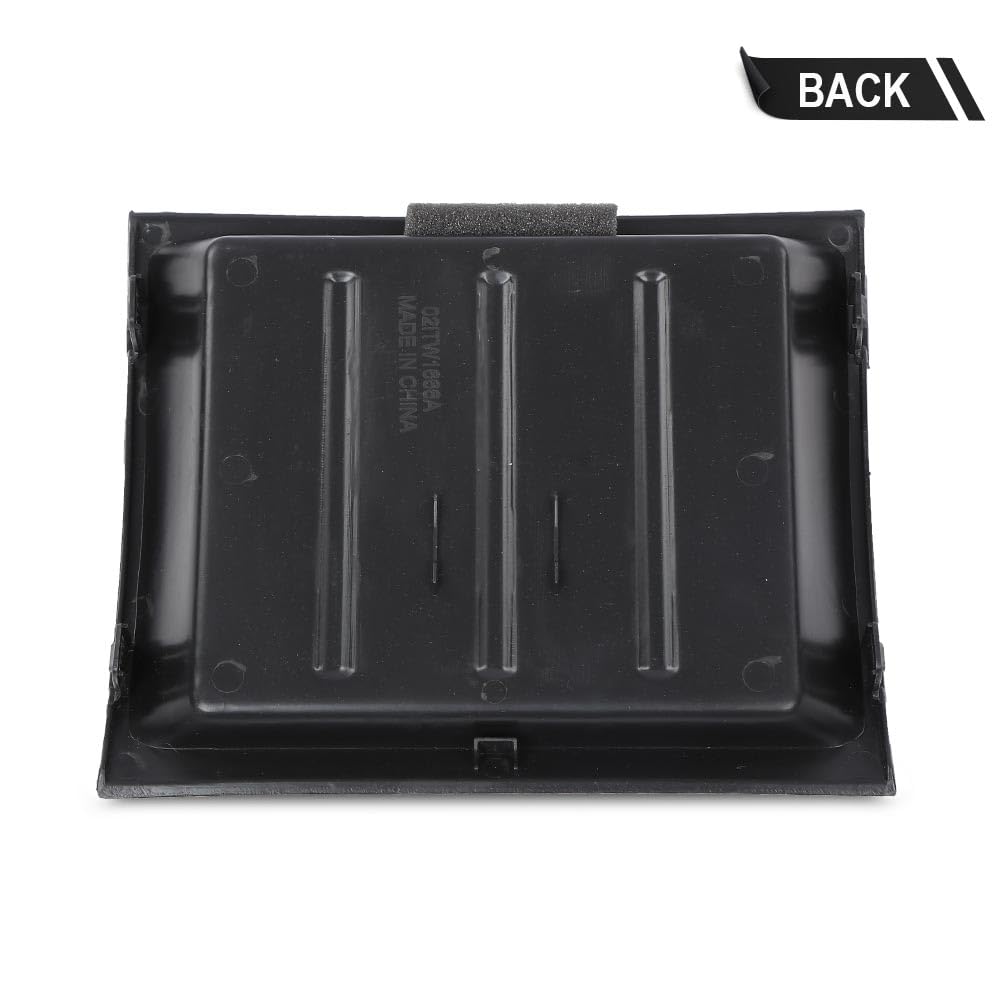 G-PLUS Upper Dash Bezel Storage Box Compatible with Nissan Xterra 2005-2013/Pathfinder 2005-2012/Frontier 2005-2017（w/o Silver Trim and 6-Cd Changer and Premium Audio）68252ZS40C Black