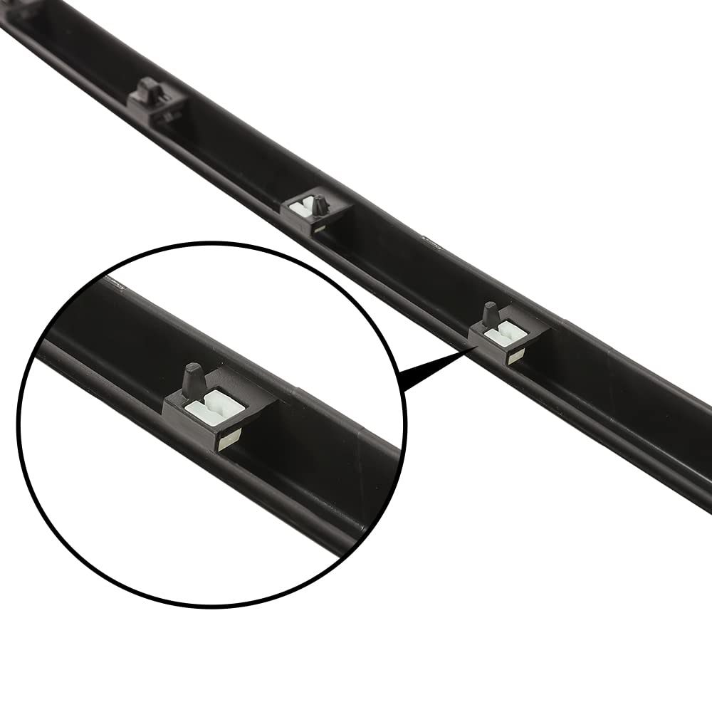 G-PLUS Grill Hood Molding Trim Compatible with Mini Cooper R55 R56 R58 R59 2007-2015 Front Grille Trim Moulding MC1235100 51132751040 Black (NOT Fit S)
