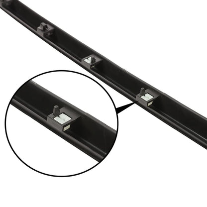 G-PLUS Grill Hood Molding Trim Compatible with Mini Cooper R55 R56 R58 R59 2007-2015 Front Grille Trim Moulding MC1235100 51132751040 Black (NOT Fit S)