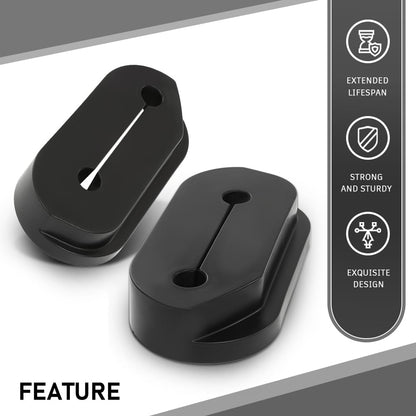 G-PLUS Hood Seal Pair Black Fit for HMMWV Hummer H1 12342357