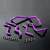 G-PLUS Silicone Radiator Hose Kit Compatible with Civic 1.6l Sohc D15 D16 EG EK 1992-2000, Purple