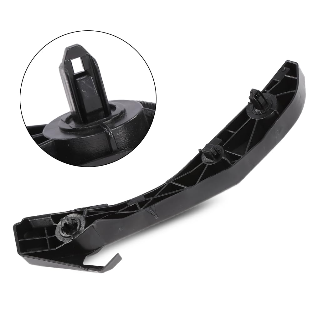 G-PLUS Front Bumper Bracket Left & Right Side Pair Compatible with Toyota Prius Base 2004-2009/Fit Toyota Prius Touring 2007-2009 5211547010, 5211647010, TO1043109, TO1042109