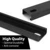 G-PLUS Roof Rack Side Rail Package Black 2 pcs Compatible with Chevy Traverse 2009-2017 19244264