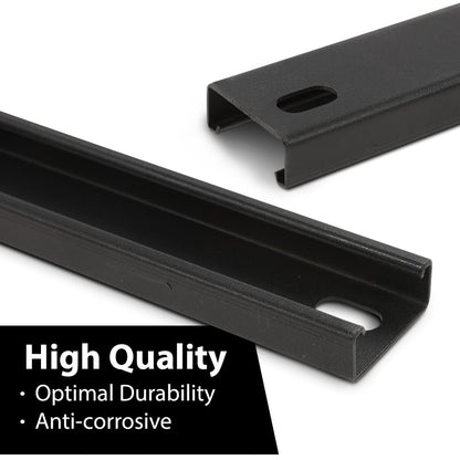 G-PLUS Roof Rack Side Rail Package Black 2 pcs Compatible with Chevy Traverse 2009-2017 19244264