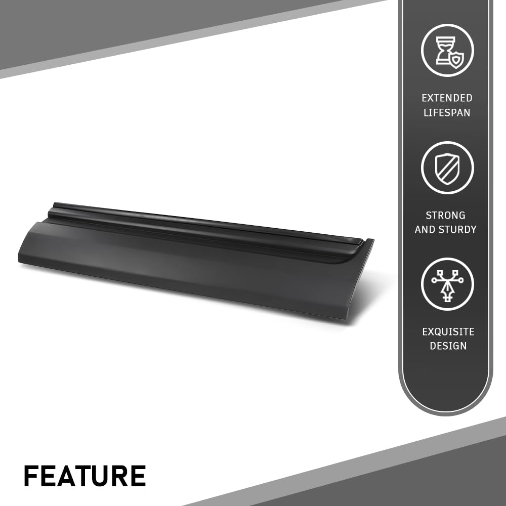 G-PLUS Front Right Lower Door Molding, Compatible with Ford Explorer 2011-2015, Passenger Side, BB5Z7820878AA, FO1305112 Black