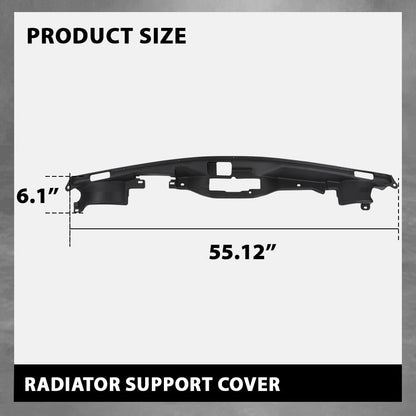 G-PLUS Radiator Support Cover Upper Compatible with Jeep Patriot 2011-2017 Black CH1217100