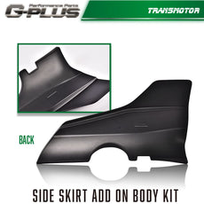 G-PLUS Side Skirt Panel Kit for Tesla Model 3 2017-2021 Rear Bumper Winglet Side View