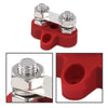G-PLUS Red Black Junction Block Power Post Insulated Terminal Stud Battery 5/16" Ring 2Pcs Battery Post