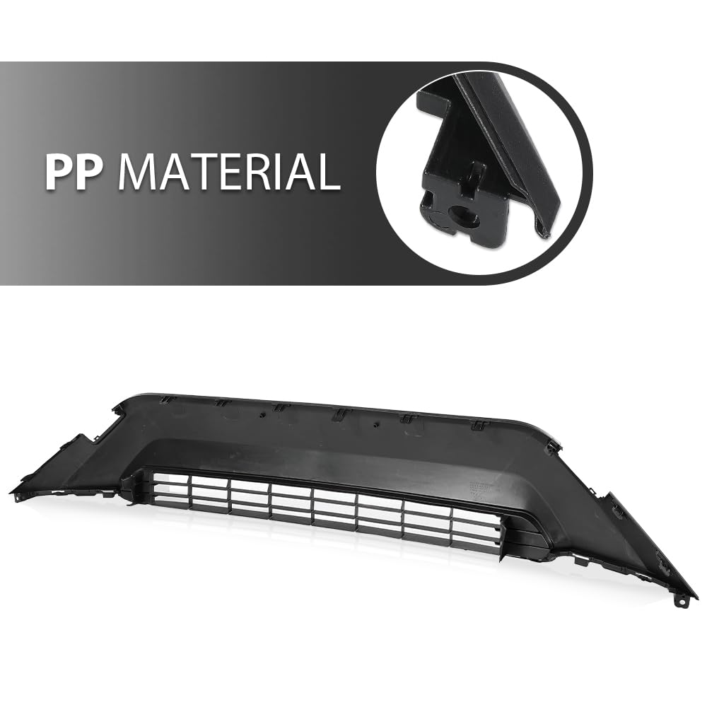 G-PLUS Front Bumper Grille Lower Grill Compatible with Toyota Rav4 2019-2022 531130R090 TO1036203