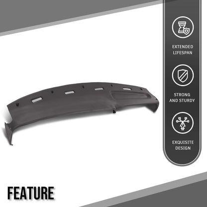 G-PLUS TPE Molded Dash Cover Brown Compatible with 1994 1995 1996 1997 Dodge Ram 1500/2500/3500