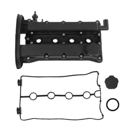 G-PLUS Engine Valve Cover w/Gasket & Cap Compatible with Chevy Aveo 2004 2005 L4 1.6L 96473698