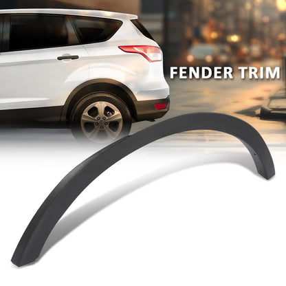 G-PLUS Rear Left Fender Trim, Compatible with Ford Escape SEL 2013/ Escape (submodel: S, SE, Titanium) 2013-2016, Driver Side, CJ5Z78290A61AA, FO1790116