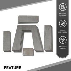 G-PLUS Lowering Truck C Notch Kit for Truck Silver Product Image