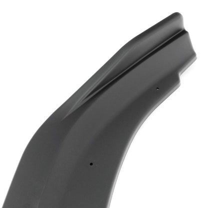 Matt Black Front Bumper Lip Trim Protection Splitter Spoiler Body Kit Compatible for Honda Civic 2016-2018 Lower Bumper