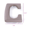 G-PLUS Center Console Cup Holder Replacement Pad Compatible with Ford F150 2004-2014 Taupe Center Console Cup Holder Pad