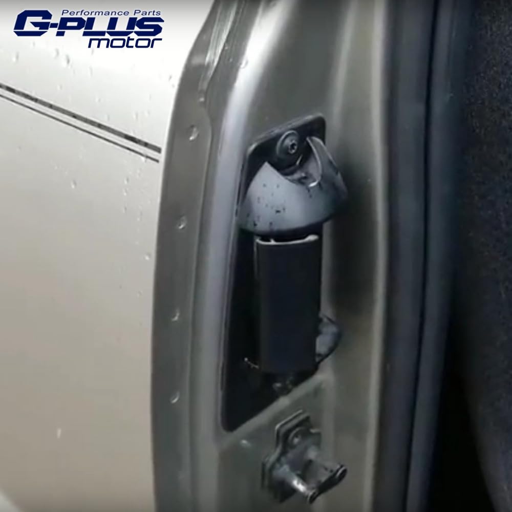 G-PLUS Extended Cab Door Handle Rear Left Driver Side Compatible with Chevy Silverado GMC Sierra 1500 2500 3500 1999-2007 Only for Extended Cab Pickup GM1520115 15758172
