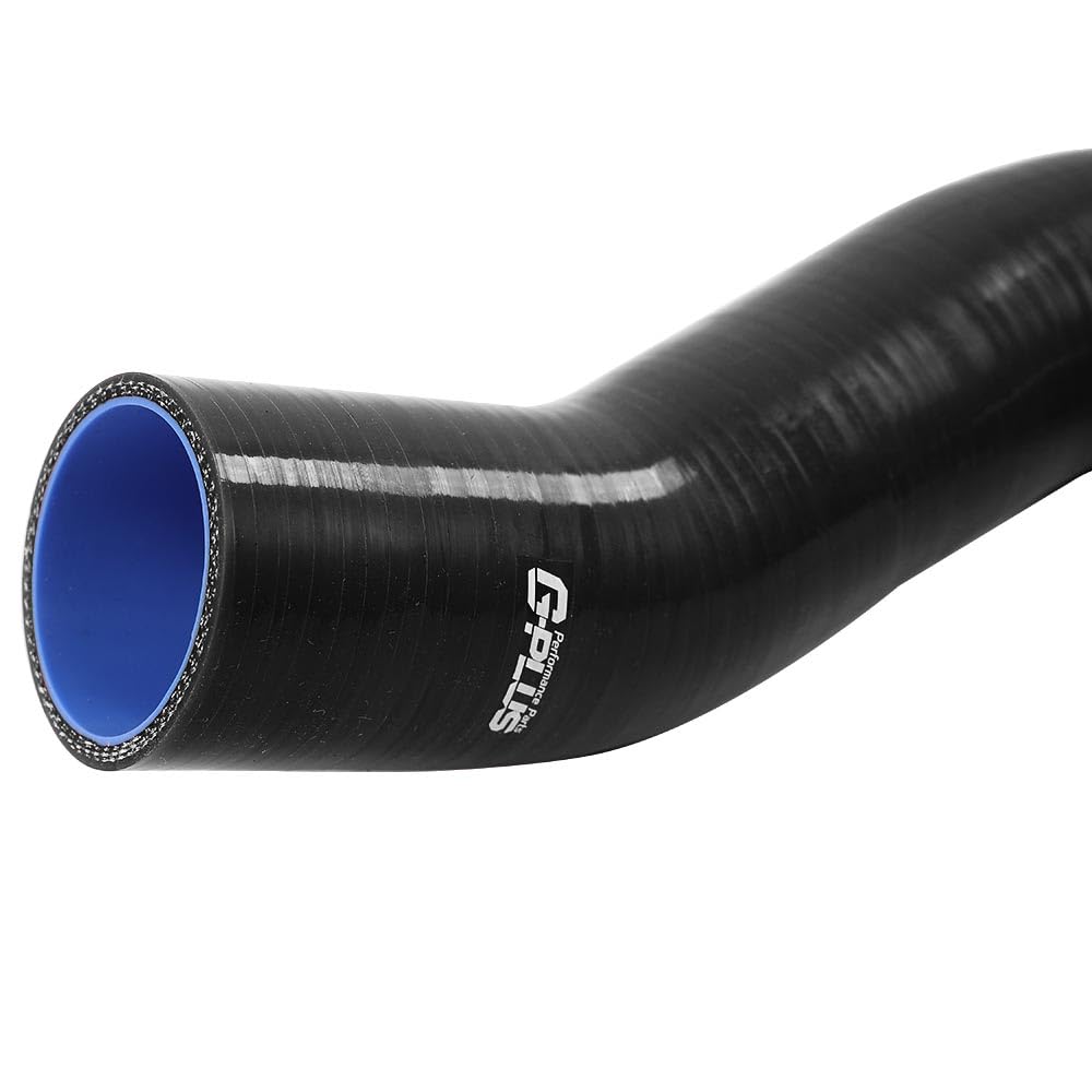 G-PLUS Black Radiator Silicone Hoses Compatible with Dodge Ram 2500 3500 Cummins 5.9L/6.7L Diesel 2003-2010