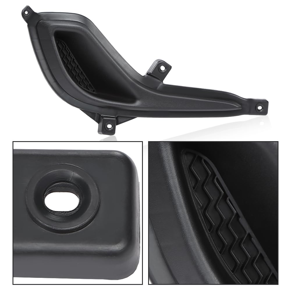 G-PLUS Fog Light Lamp Cover Compatible with 2012-2017 Hyundai Accent 1.6L 1591CC 97Cu.In.L4 GAS DOHC Left & Right 1Pair 865631R000, 865641R000